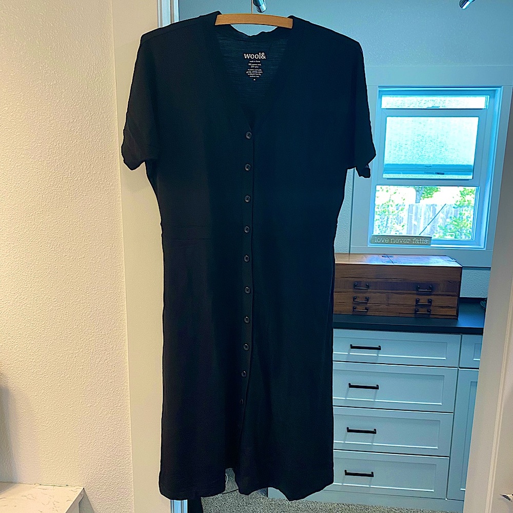 Black Wool& Amalya dress size M